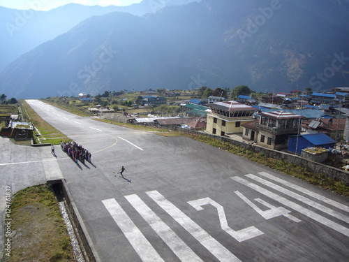 lukla airport photo