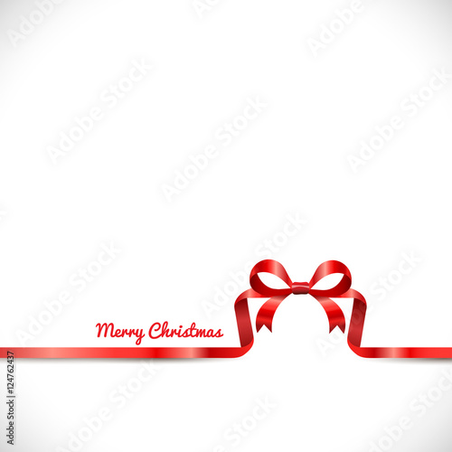 Gift box shape with ribbon isolated on white for merry christmas. vector illustration
