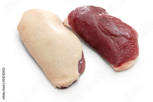 raw duck breast photo