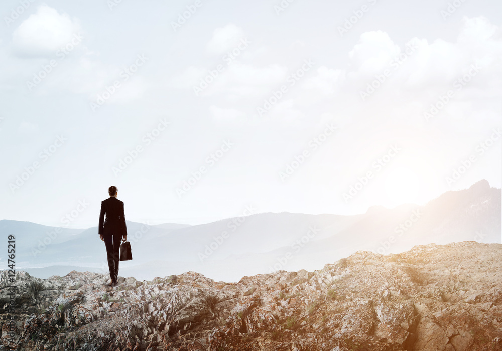 Achieving top of success Achieving top of success
