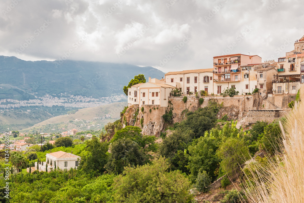 Amazing view on the city of Monreale near Palermo in Sicily
