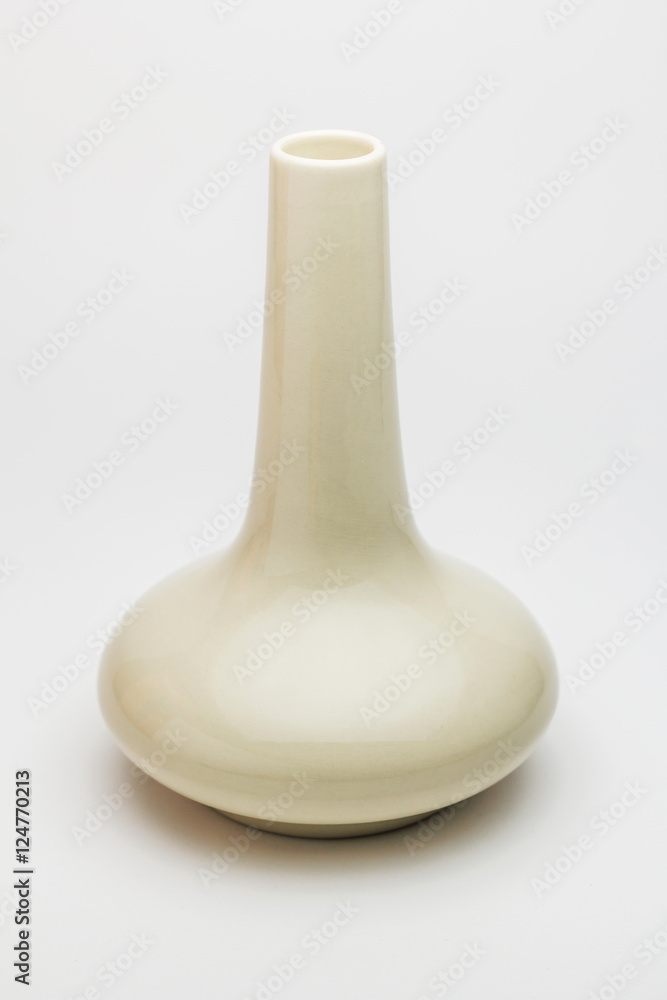 Vase on white background. Vase on white background.