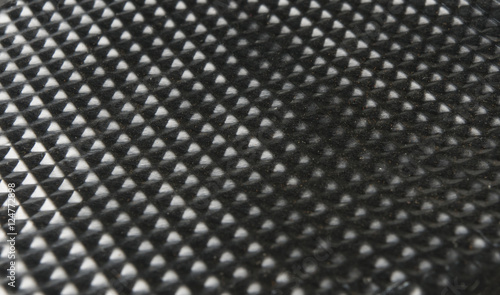 texture of the aluminum surface