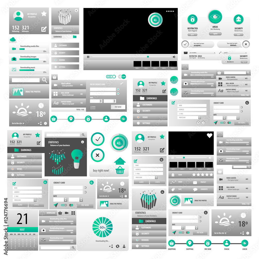 Online user interface design for businesskground Online user interface design for businesskground