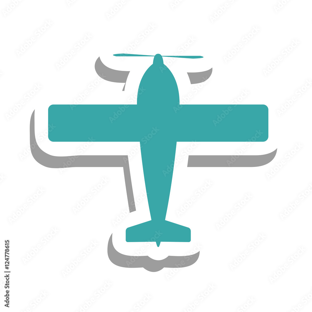 blue airplane isolated pictogram image vector illustration design blue airplane isolated pictogram image vector illustration design
