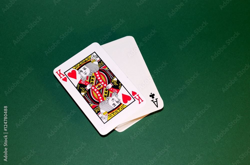 King in a deck of cards.