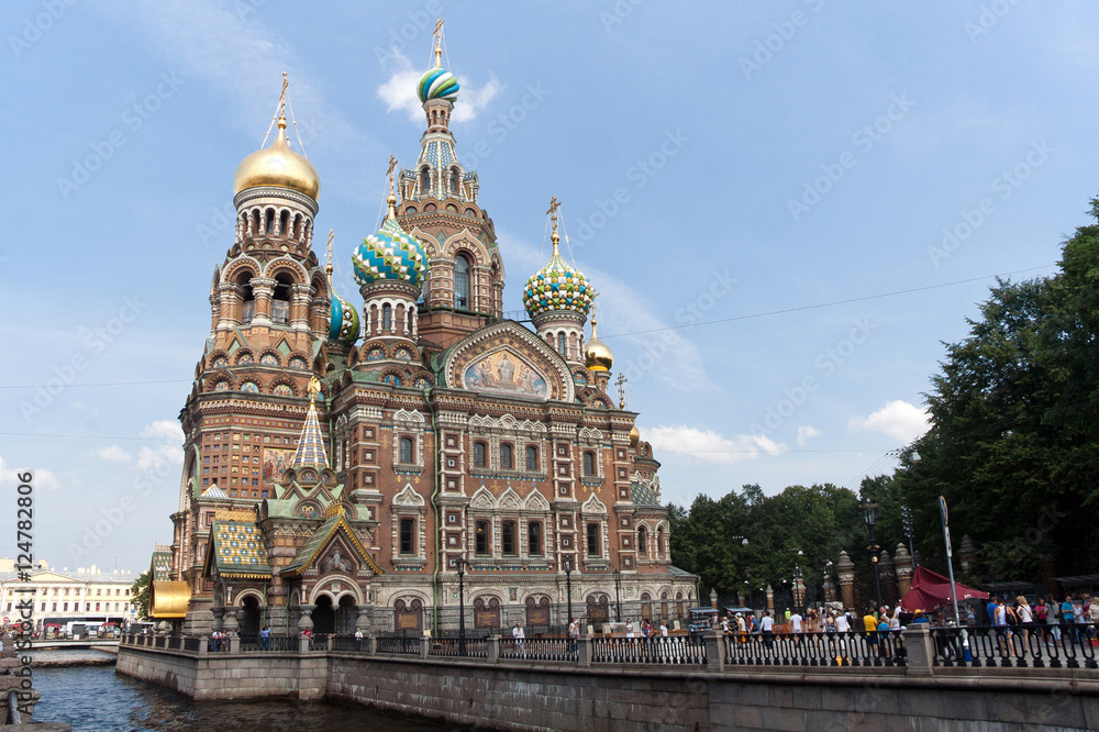 Savior on Blood Cathedral in St. Petersburg 