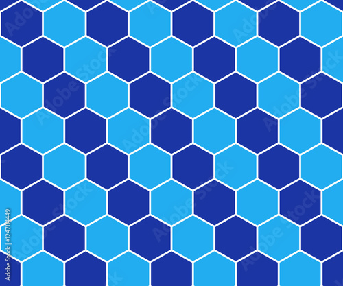 Abstract background blue mosaic