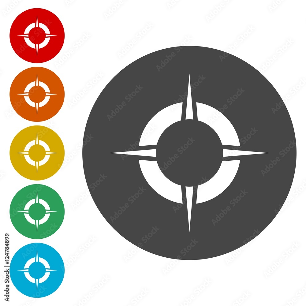 Compass icon, Compass icon eps10, Compass icon vector Compass icon, Compass icon eps10, Compass icon vector