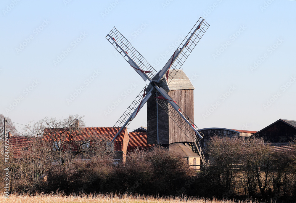 Fototapeta premium Moulin de Houtkerque