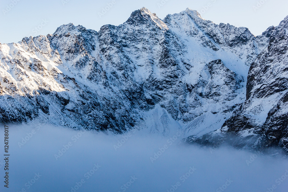 Mountains - View toward High Tatra Mountains Mountains - View toward High Tatra Mountains