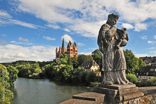 Obraz na plátně La cattedrale di Limburgo - Limburg an der Lahn, Assia - Germania