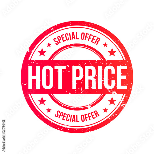 Hot Price Grunge Ribbon Stamp	