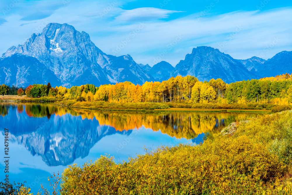 Obraz premium Grand Teton Reflection
