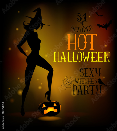 Poster for Halloween party