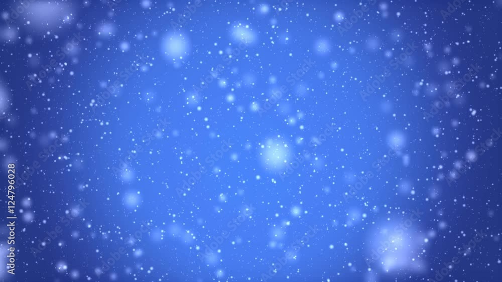 Falling snow background animation Falling snow background animation