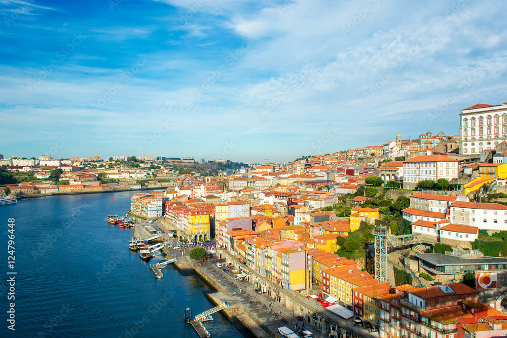 Porto, Portugal old town on the Douro river