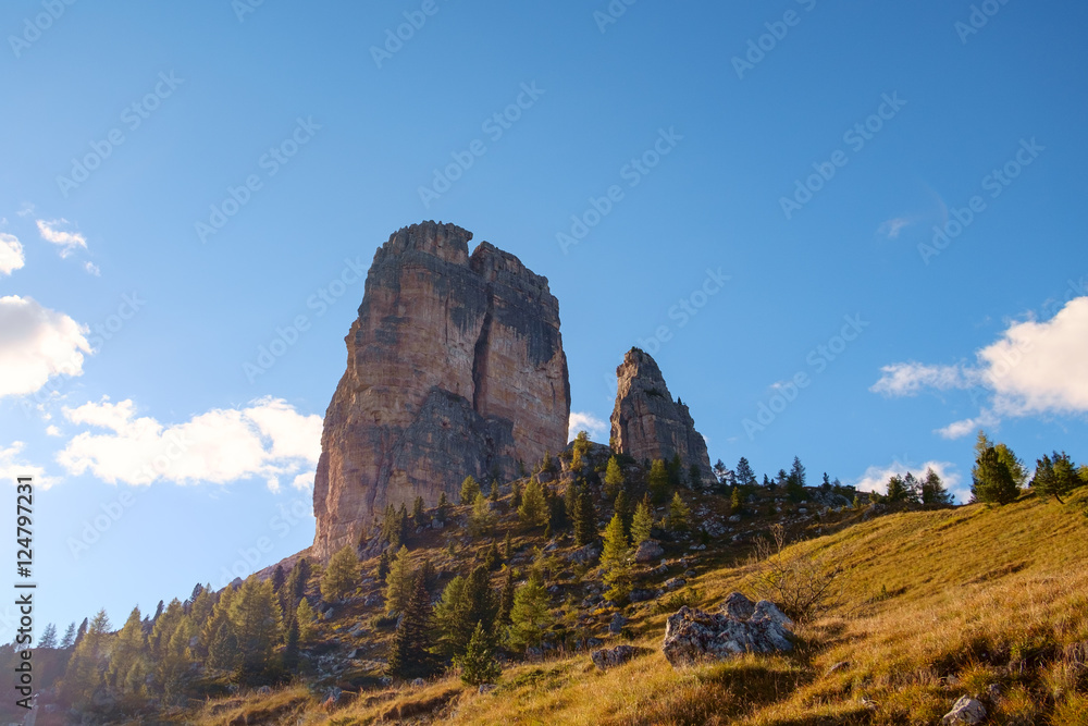 Obraz premium Cinque Torri Dolomites, Italy