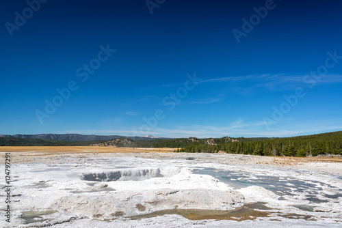 Beautiful Yellowstone Landscape