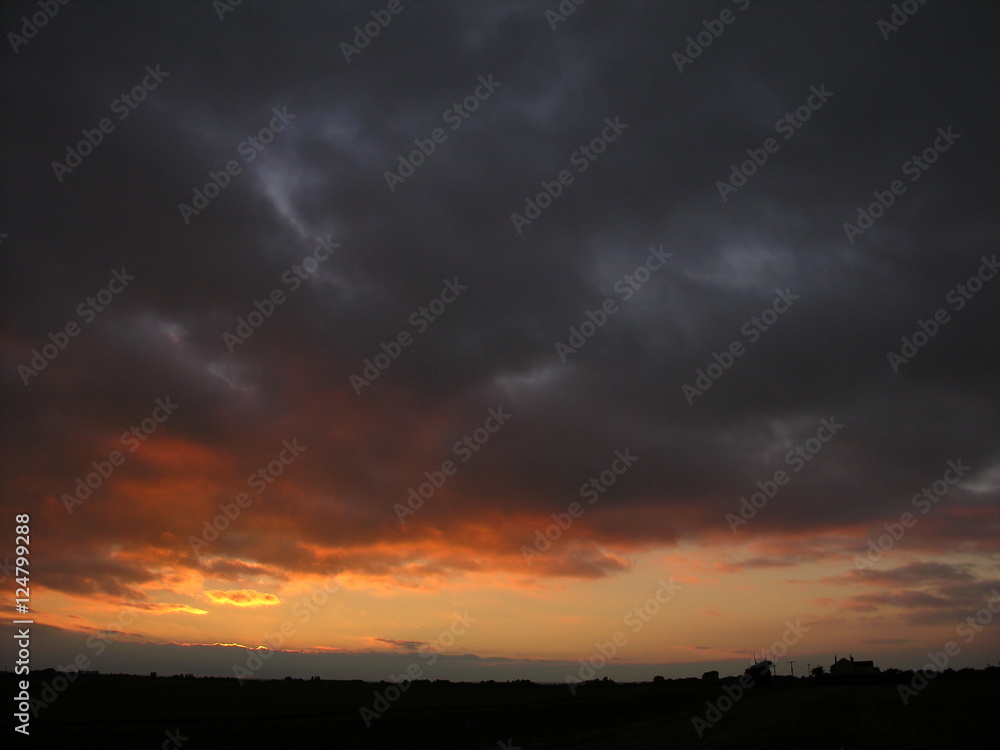Moody sunset Moody sunset