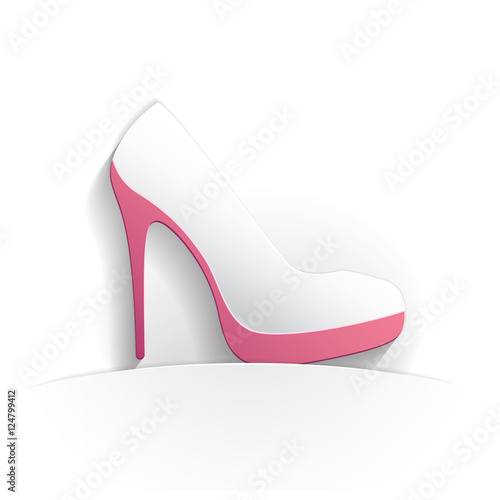 shoe icon paper