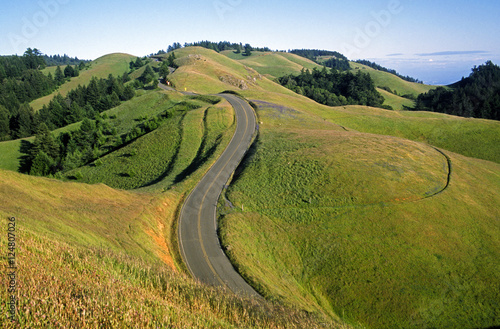 winding road headlands