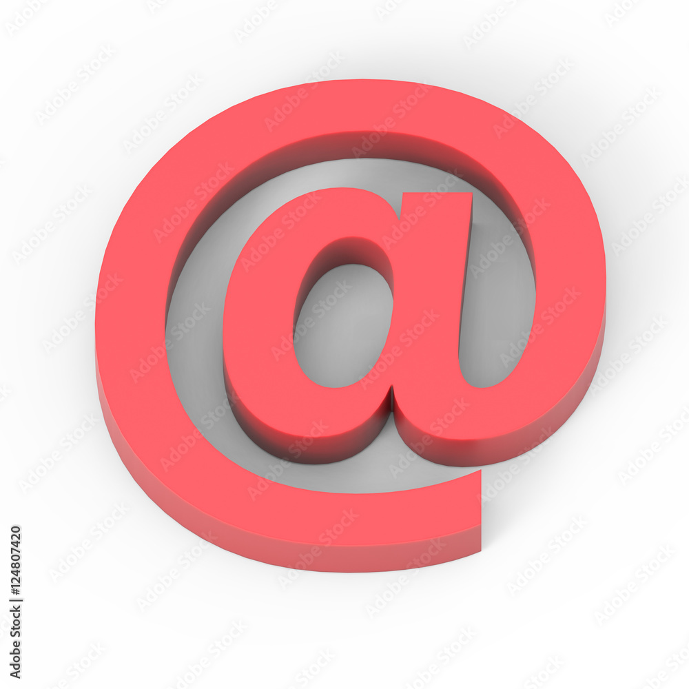 Light matte red percent sign Light matte red percent sign