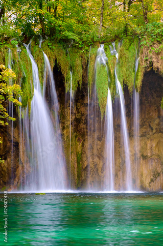 Fototapeta Naklejka Na Ścianę i Meble -  Waterfalls of Plitvice National Park