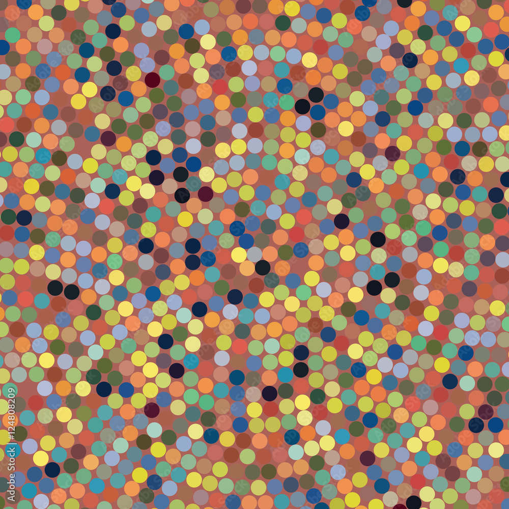Vector pattern or texture with dots for blog, website design or scrapbooks, vector illustration. Yellow, orange, blue, green, brown colors Vector pattern or texture with dots for blog, website design or scrapbooks, vector illustration. Yellow, orange, blue, green, brown colors