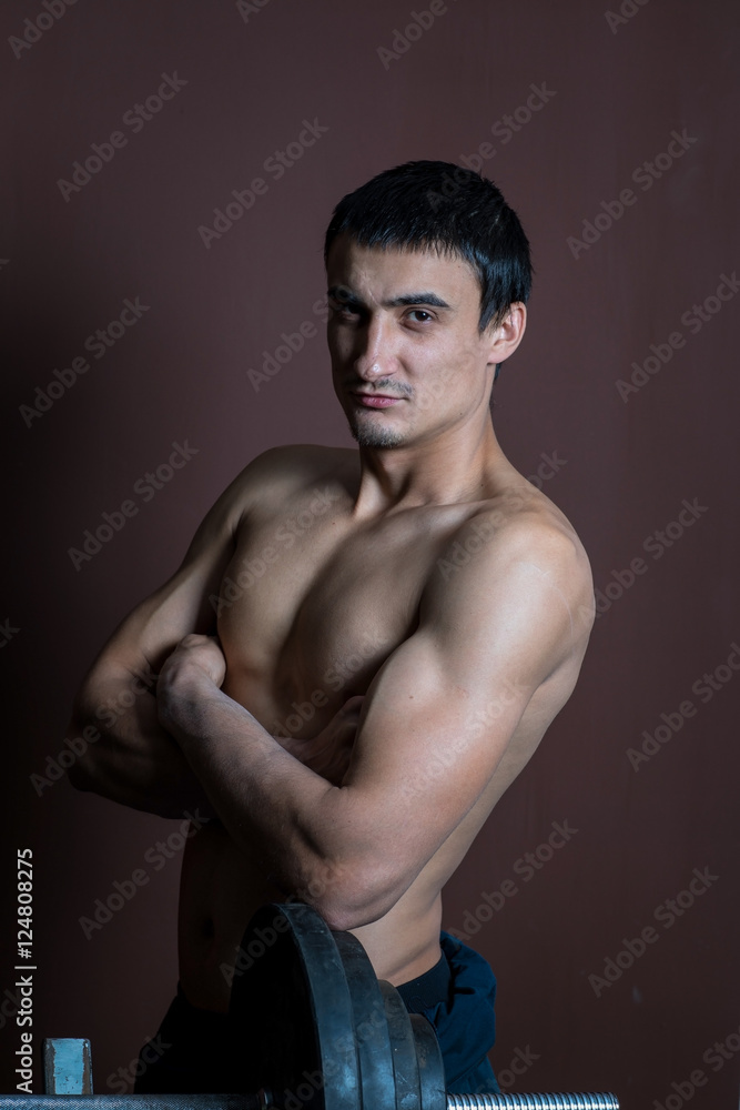 Fototapeta premium Exercise With Weights