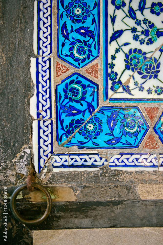 old mosaic tiles