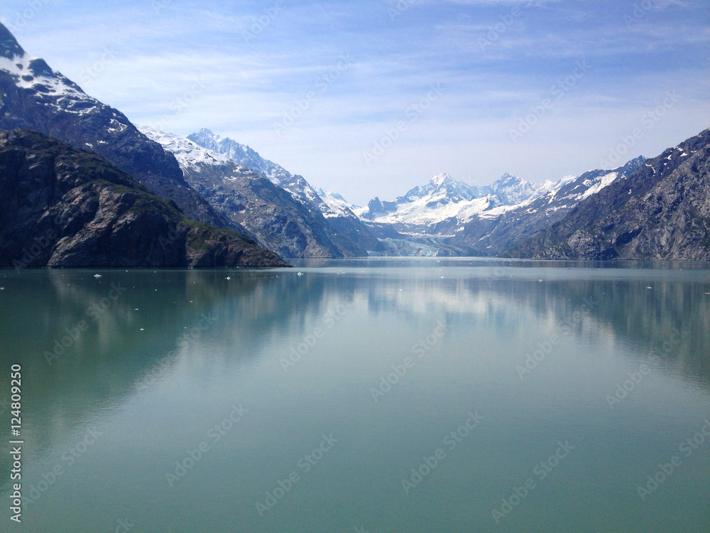 Scene from Glacier Bay, Alaska
