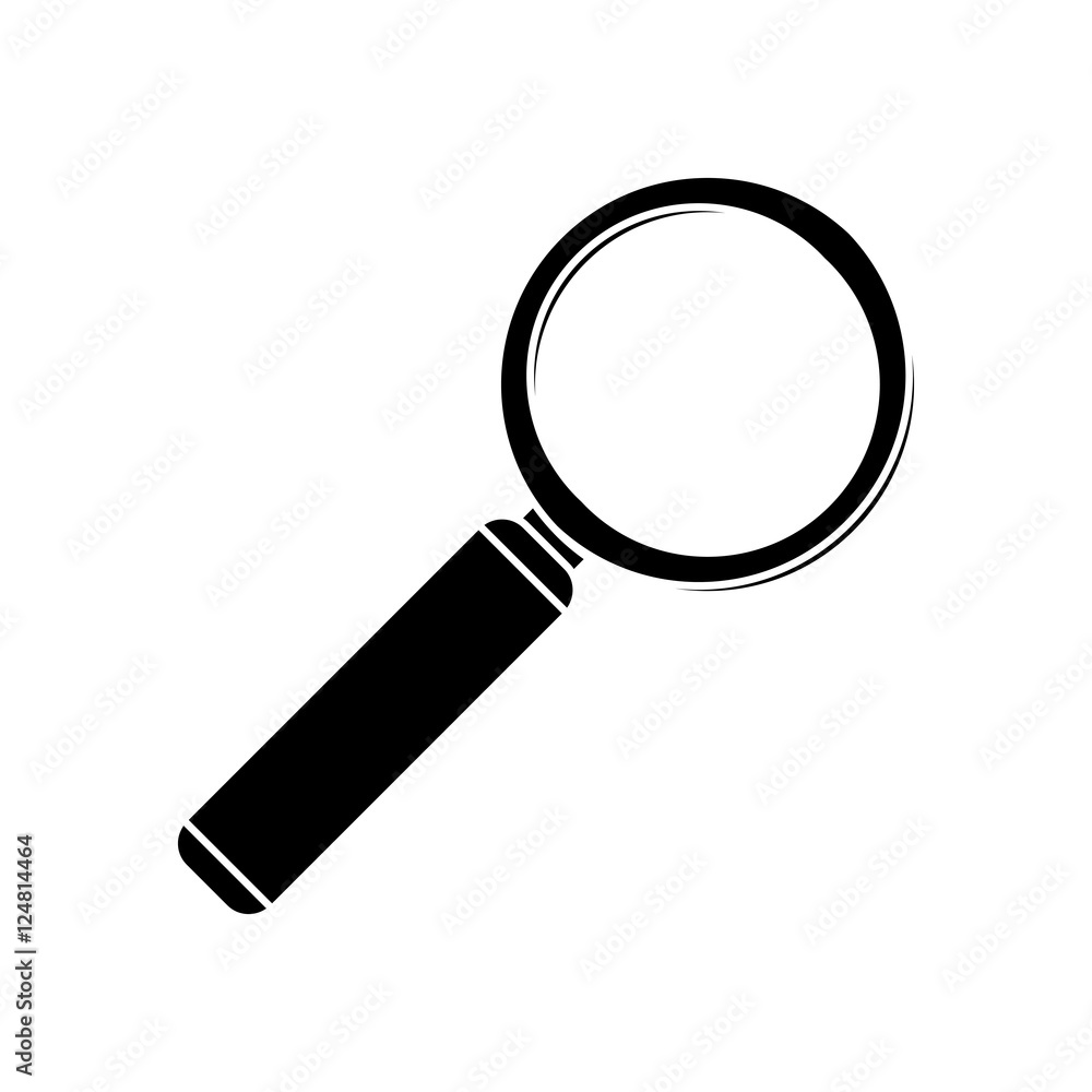 Lupe tool icon. instrument find seo zoom and optical theme. Isolated design. Vector illustration Lupe tool icon. instrument find seo zoom and optical theme. Isolated design. Vector illustration