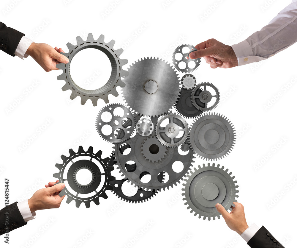 Teamwork and integration concept Teamwork and integration concept