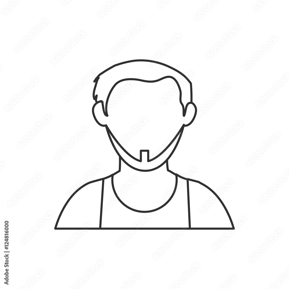 Padlock icon. security system warning and protection theme. Isolated design. Vector illustration Padlock icon. security system warning and protection theme. Isolated design. Vector illustration