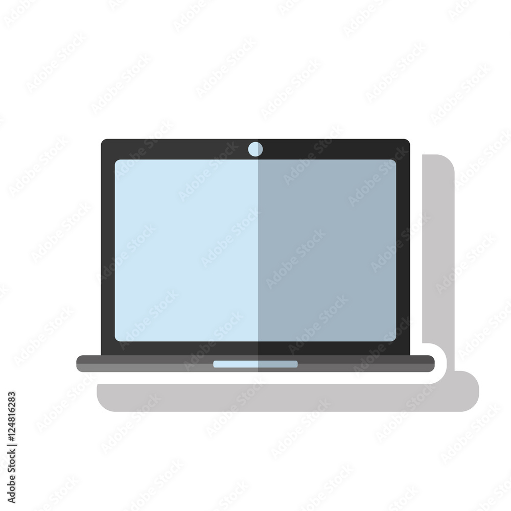 Laptop icon. device gadget technology theme. Isolated design. Vector illustration Laptop icon. device gadget technology theme. Isolated design. Vector illustration