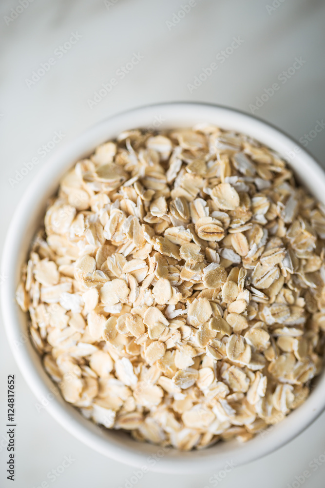 Dry rolled oatmeal. Dry rolled oatmeal.