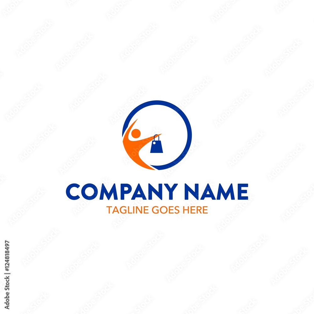 Shopping And Retail Logo Shopping And Retail Logo
