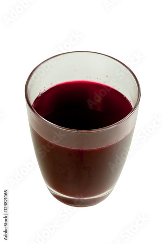 Fresh beet root fruit juice