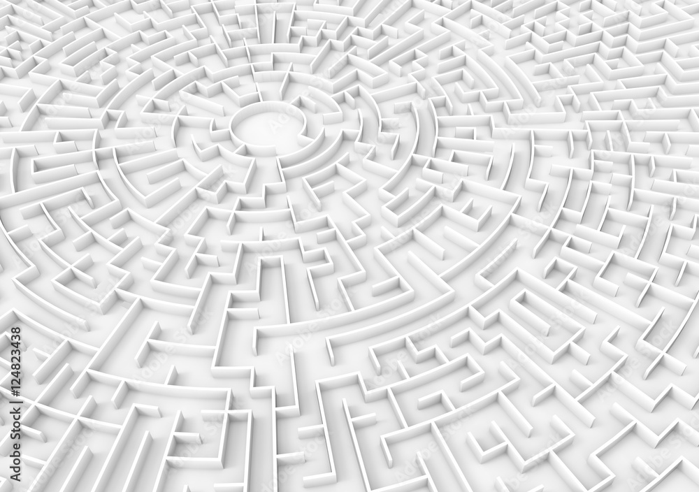 3d rendering maze 3d rendering maze