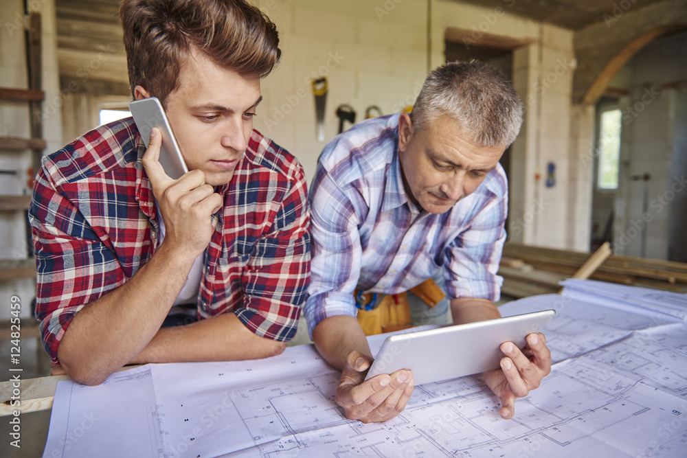 Carpenters are getting from A to B point Carpenters are getting from A to B point