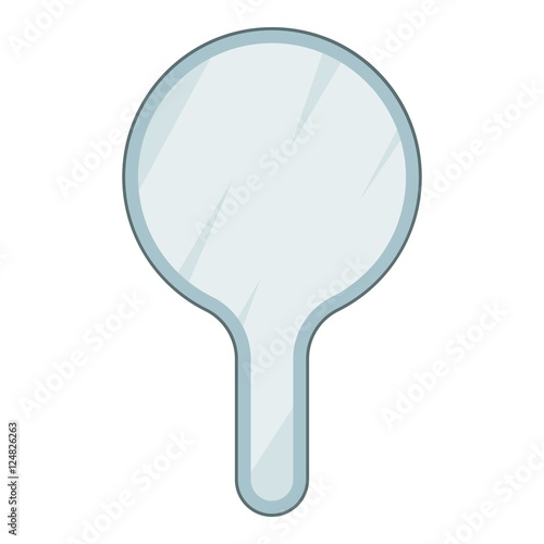 Cover for eye exam icon. Cartoon illustration of cover vector icon for web design