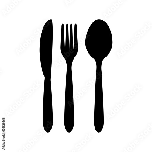 cutlery related icons image vector illustration design 