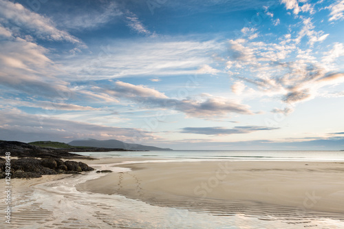 Low tide on Scottish beach
