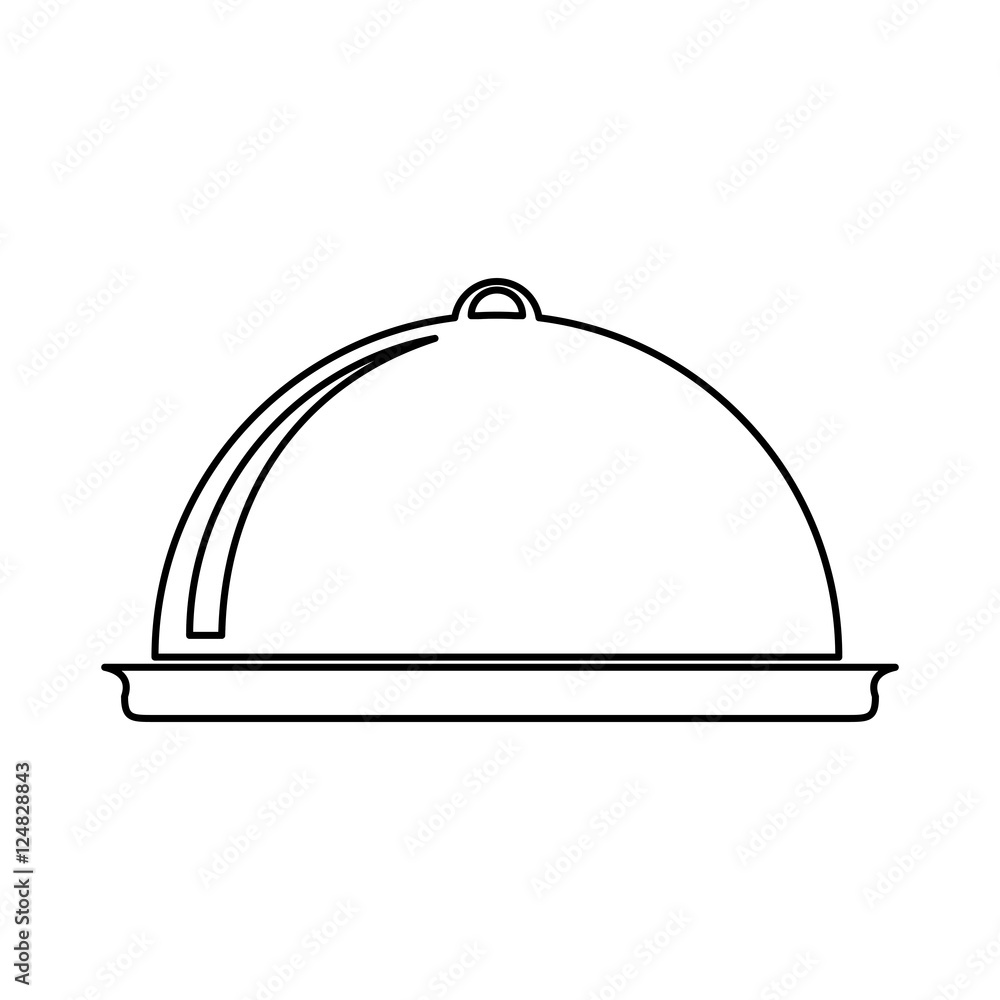 food tray with restaurant related icon image vector illustration design food tray with restaurant related icon image vector illustration design