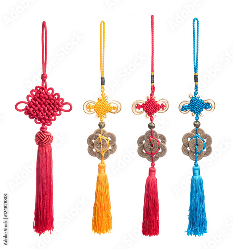 Wallpaper Mural Traditional chinese knots collection on white background Torontodigital.ca