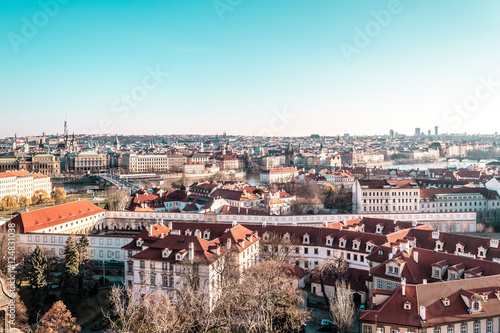 Panoramic View of Prague, Czech Republic