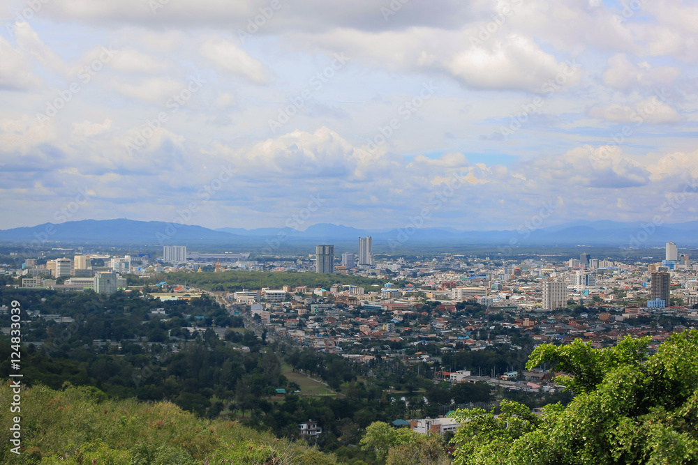 Top Viewpoint of  Hat Yai