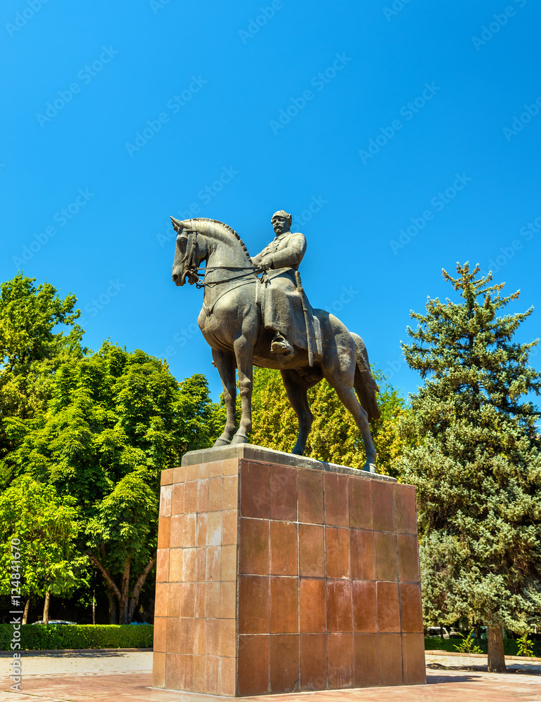 Statue of Mikhail Frunze in Bishkek, Kyrgyzstan