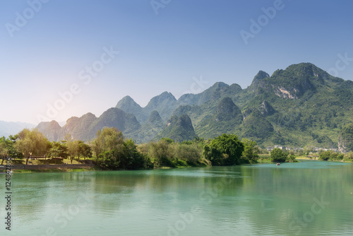 landscape in GuangXi, China © xiaoliangge